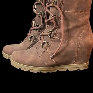 Brown Kohl’s brown wedges